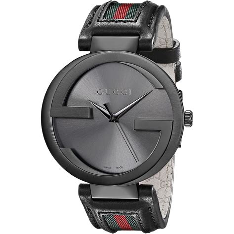 gucci men's ya133206|Gucci Interlocking Mens Watch YA133206 .